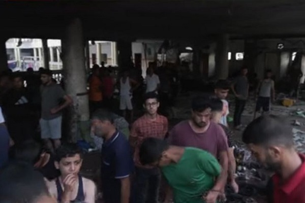 Israeli attack on Gaza school