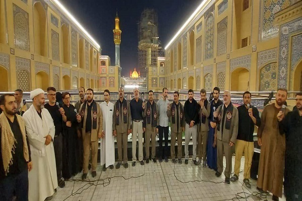 Iranian Qaris Hold Quranic Program at Al-Muhandis Tomb