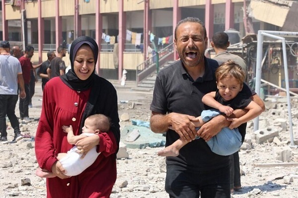 Gaza people suffering as Israel continues bombing civilians in the Palestinian enclave.