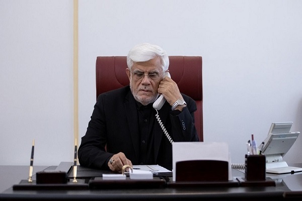 Iranian First Vice President Mohammad Reza Aref
