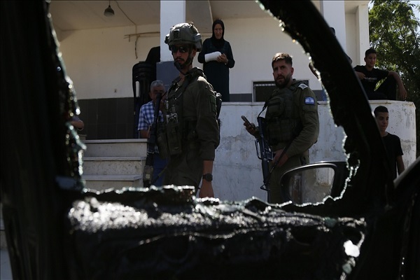 Israeli forces in West Bank