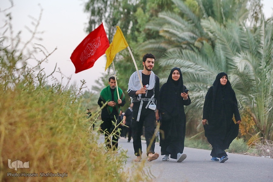 A Moukeb serving Arbaeen pilgrims