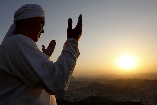 Praying to God
