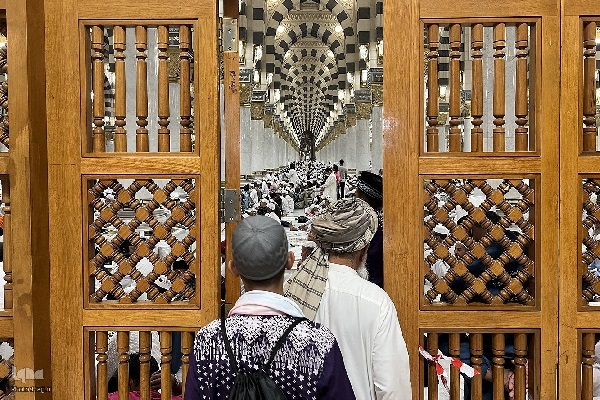 The Prophet’s Mosque in Medina