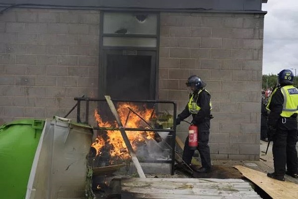 Islamophobia in UK riots
