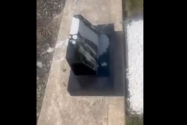 Muslim cemetery vandalized in UK