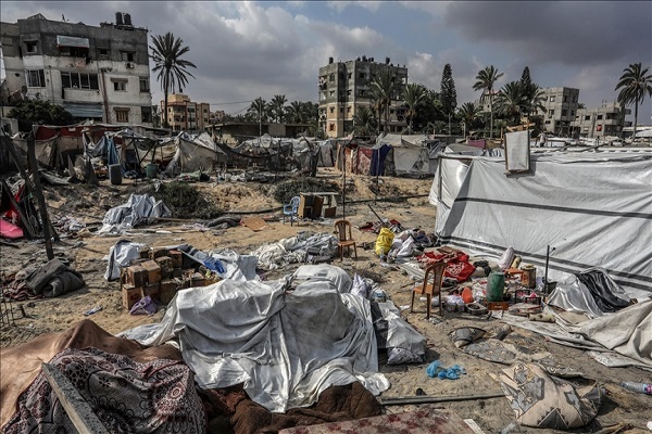 Destruction resulting from Israeli attacks on Gaza