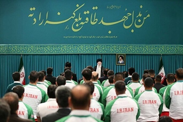 Athletes who took part in the 2024 Olympic and Paralympic games met with Leader of the Islamic Revolution Ayatollah Seyed Ali Khamenei on September 17, 2024.