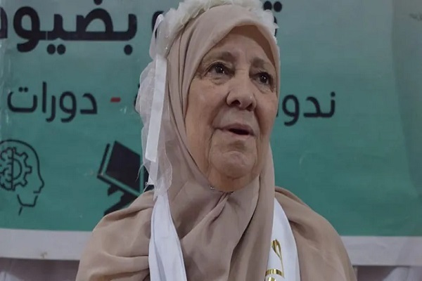 Algerian woman Rabi’ah Faraq learned the Holy Quran by heart at the age of 75