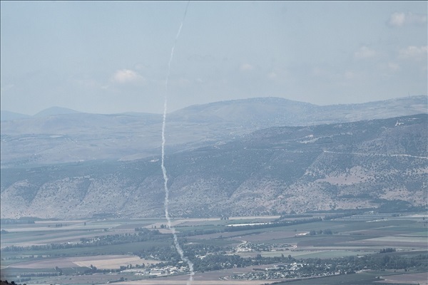 A Hezbollah missile attack against the Israeli regime