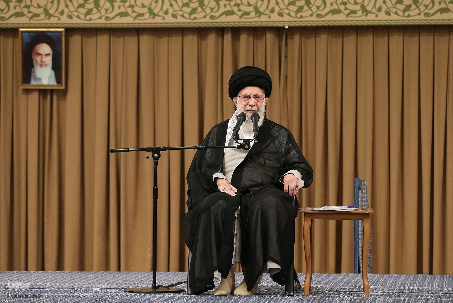 Leader of the Islamic Revolution Ayatollah Seyed Ali Khamenei