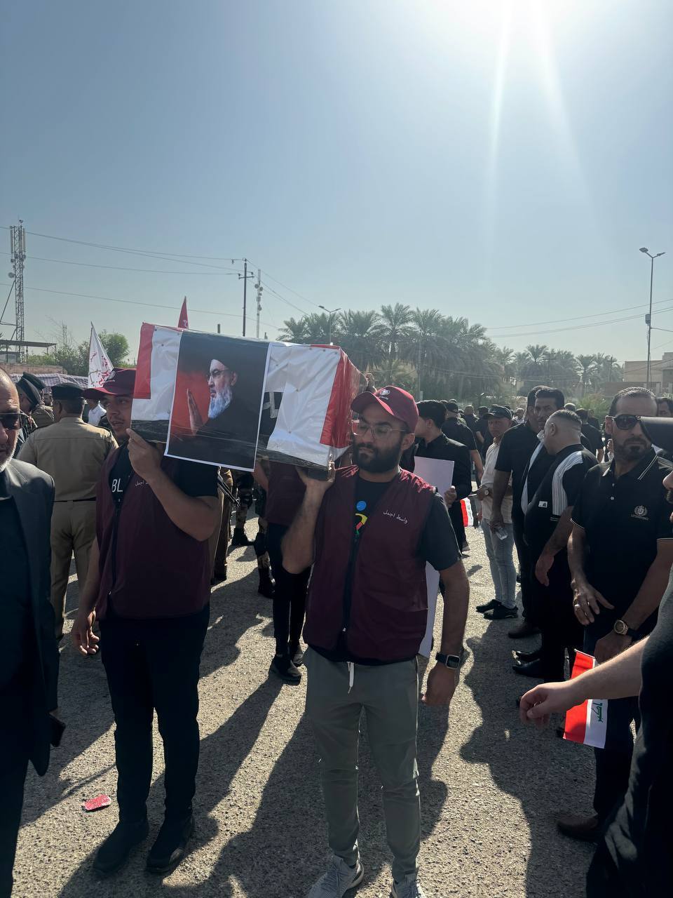 Demonstrators in Different Countries Rap Assassination of Hezbollah Chief