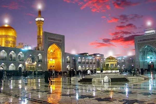 Holy shrine of Imam Reza (AS) in Mashhad
