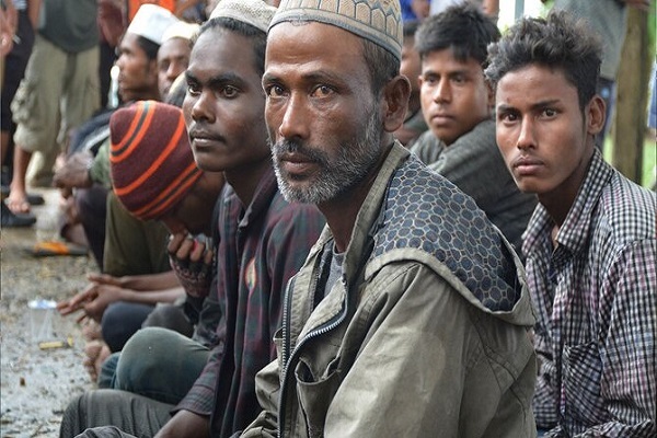 Rohingya people arrive in Idi Rayeuk, East Aceh on December 4, 2018.