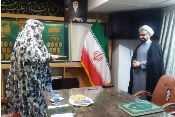 On the Eid of Mab’ath (marked on January 28, 2025), a 33-year-old German woman embraced the true faith of Islam at the holy shrine of Imam Reza (AS) in Mashhad, northeast Iran.
