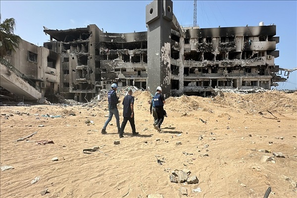 The Al-Shifa Medical Complex, the largest medical facility in the Gaza Strip, has been all but destroyed in Israeli war on the Palestinian enclave.