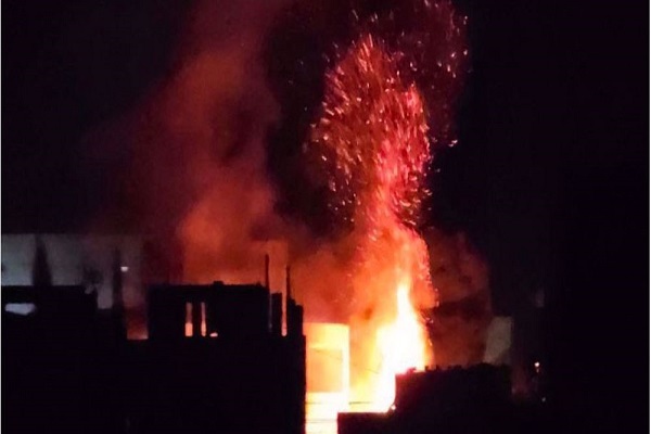 An Israeli drone attack on a West Bank village has killed at least 10 Palestinians