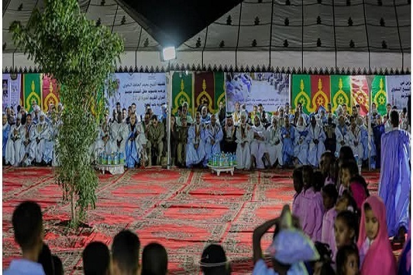 The closing ceremony of a nationwide Quran competition in Mauritania held on January 4, 2025.