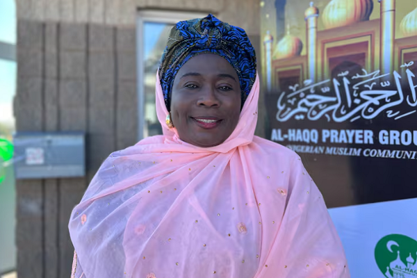 Winnipeg resident Titi Tijani says the new mosque will provide a much-needed space for Manitoba's growing Muslim community to gather and pray.