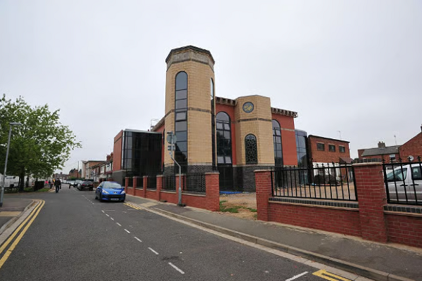 A mosque on Alma Road, Peterborough, the UK
