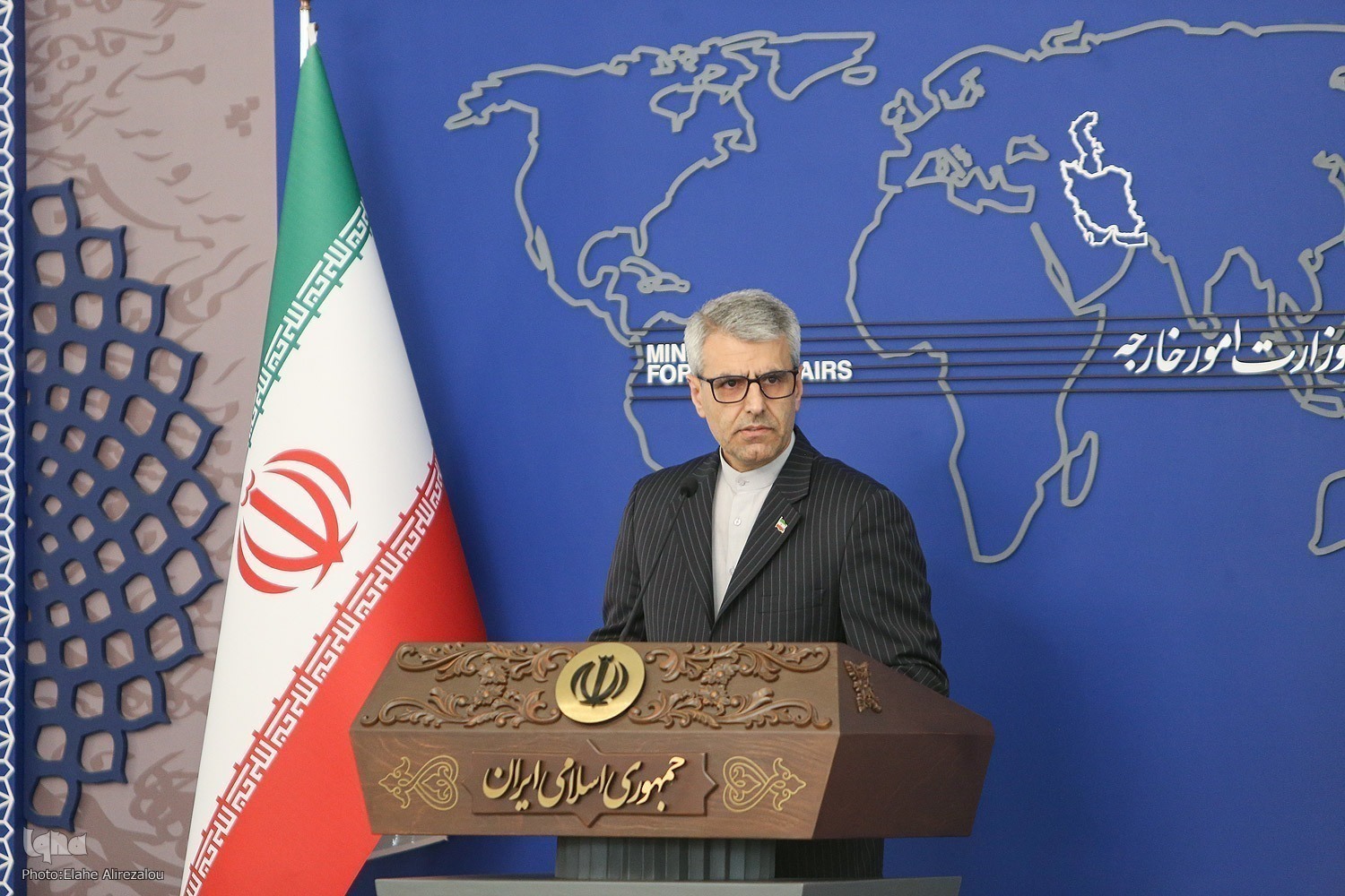 Iran’s Foreign Ministry spokesman Esmaeil Baghaei