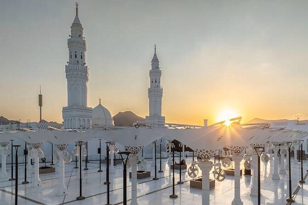 The Qiblatain Mosque in the holy city of Medina, Saudi Arabia