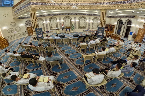 The Holy Quran Scientific Council affiliated with the Atsan (custodianship) of the holy shrine of Hazrat Abbas (AS) launched the third training course for international reciters of the Quran in Najaf, Iraq (October 2025).