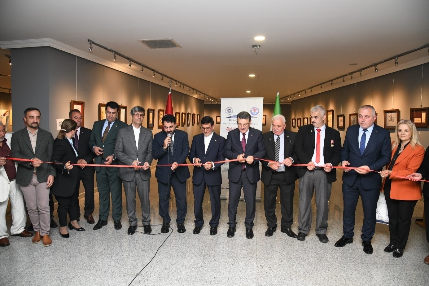 Opening of the “Family, Resistance and Mysticism” exhibition in Trabzon, Turkey (November 4, 2025).