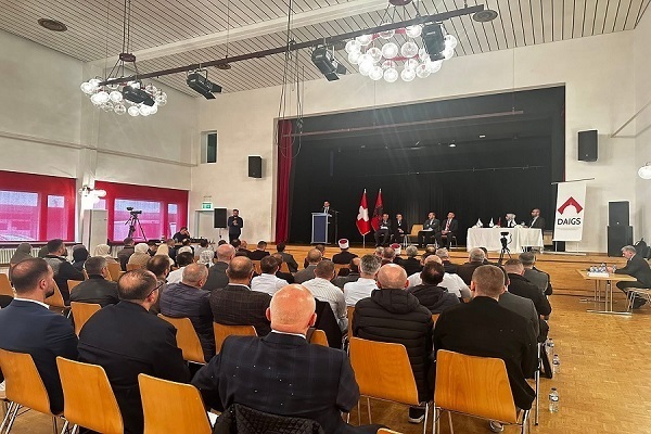 Albanian Muslims living in Switzerland held an international conference on the growing role of Albanian mosques in serving religion and society (November 16, 2025).