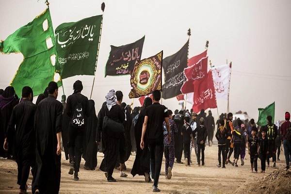 Arbaeen pilgrims in Iraq