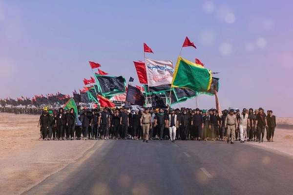 Arbaeen pilgrims in Iraq