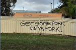 Graffiti on Melbourne Mosque Spurs Community Forum