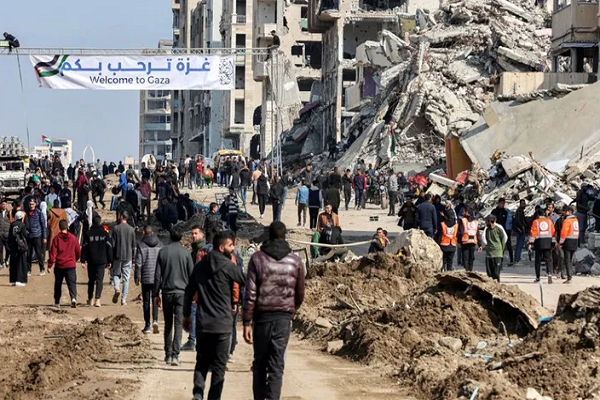 People in the Gaza Strip