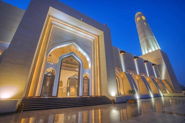 A mosque in Qatar
