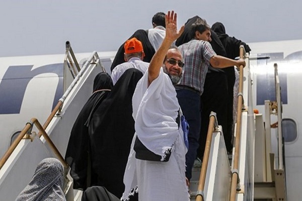 Iranian Hajj pilgrims leaving for Saudi Arabia