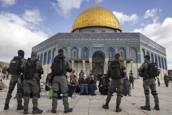 Israeli forces raid Al-Aqsa Mosque compound