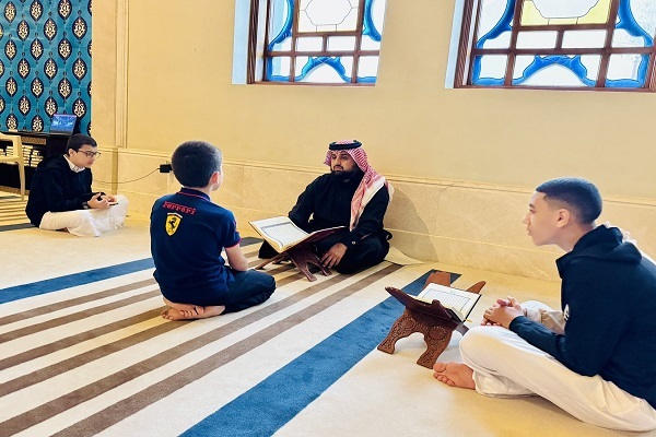 Participants in the 14th edition of the Katara Holy Quran Memorization Competition.