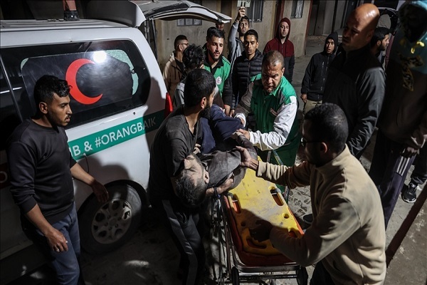 Victims of new Israeli attacks on the Gaza Strip