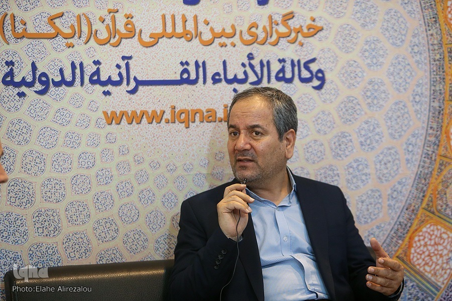 Seyed Hassan Esmati, speaking to IQNA