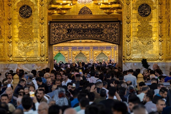 holy shrine of Hazrat Abbas (AS) in Karbala