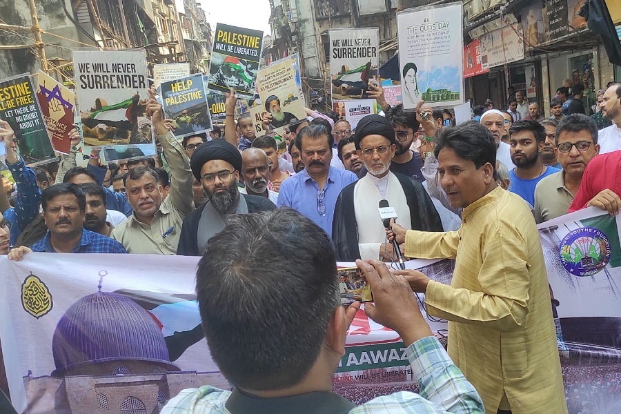 Quds Day: Mumbai Protest March for Palestine
