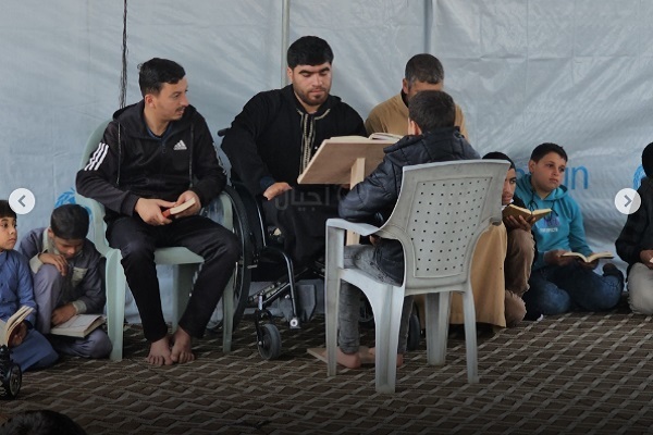 Gaza Strip: Teacher Who Lost Legs in War Keeps Quran School Alive