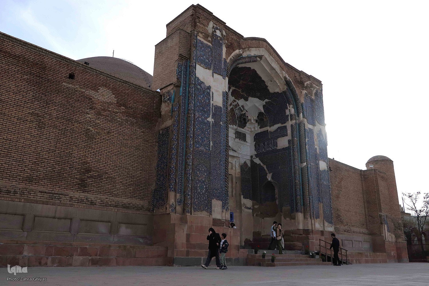 Photos: 500-Year-Old Blue Mosque of Tabriz