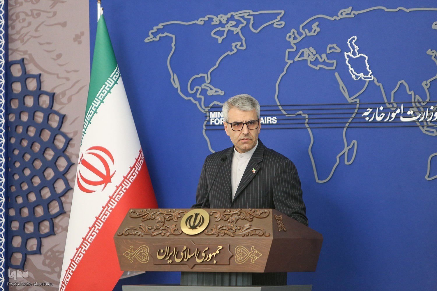 Iranian Foreign Ministry Spokesman Esmaeil Baghaei