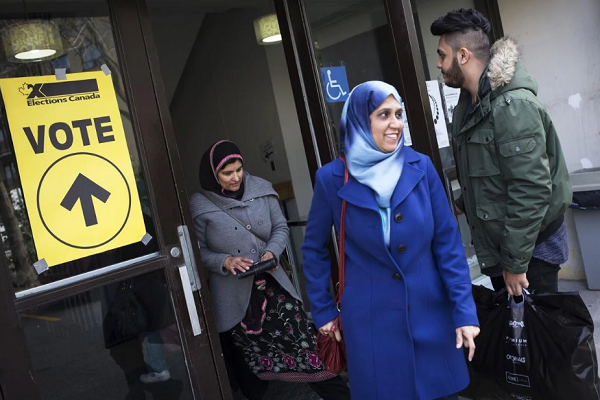 Muslim voters in Canada