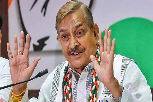 Pramod Tiwari, a Member of Parliament from the Indian National Congress party and deputy leader of the opposition in the upper house Rajya Sabha