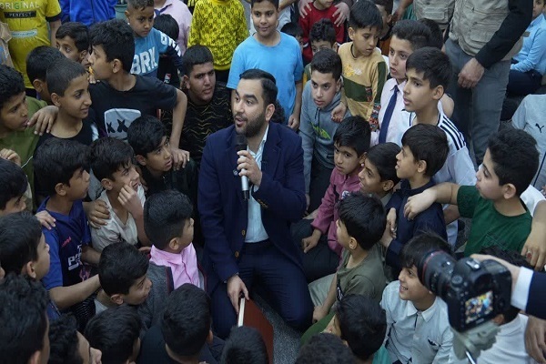 A Quranic delegation headed by memorizer of the entire Quran Mohammad Mehdi Haqgouyan traveled to Iraq during the holy month of Ramadan (March 2025) to perform Quranic prorgams.