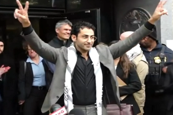 Palestinian Columbia University Student Mohsen Mahdawi