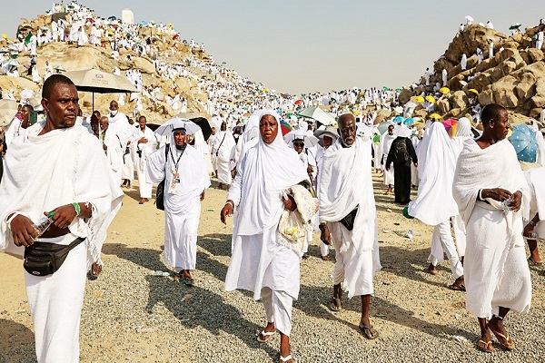 Hajj pilgrims in Mecca