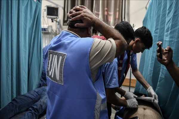 An UNRWA staff member killed in Israeli attacks on Gaza